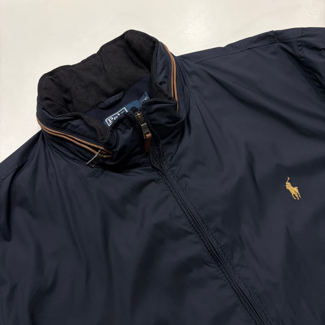 [2XL] 폴로 랄프로렌 네이비 블루종 바람막이 점퍼 D195 상품이미지3