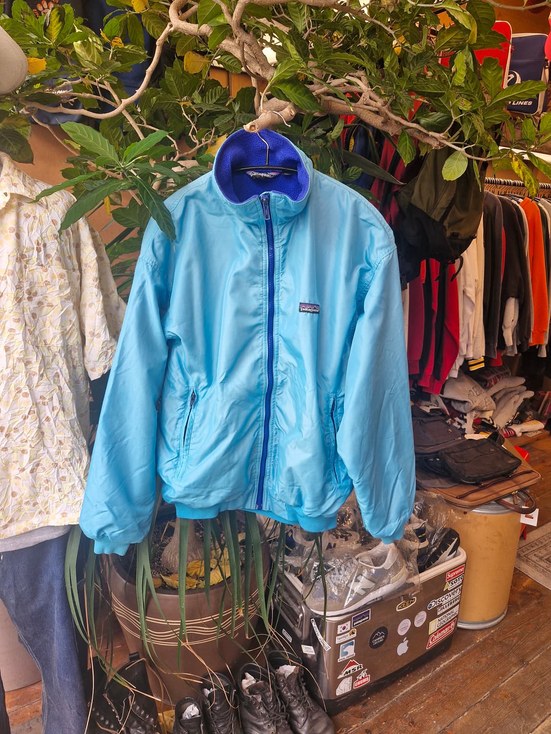 Z-267 파타고니아 쉘드 신칠라 봄버 웜업 자켓  상품이미지1