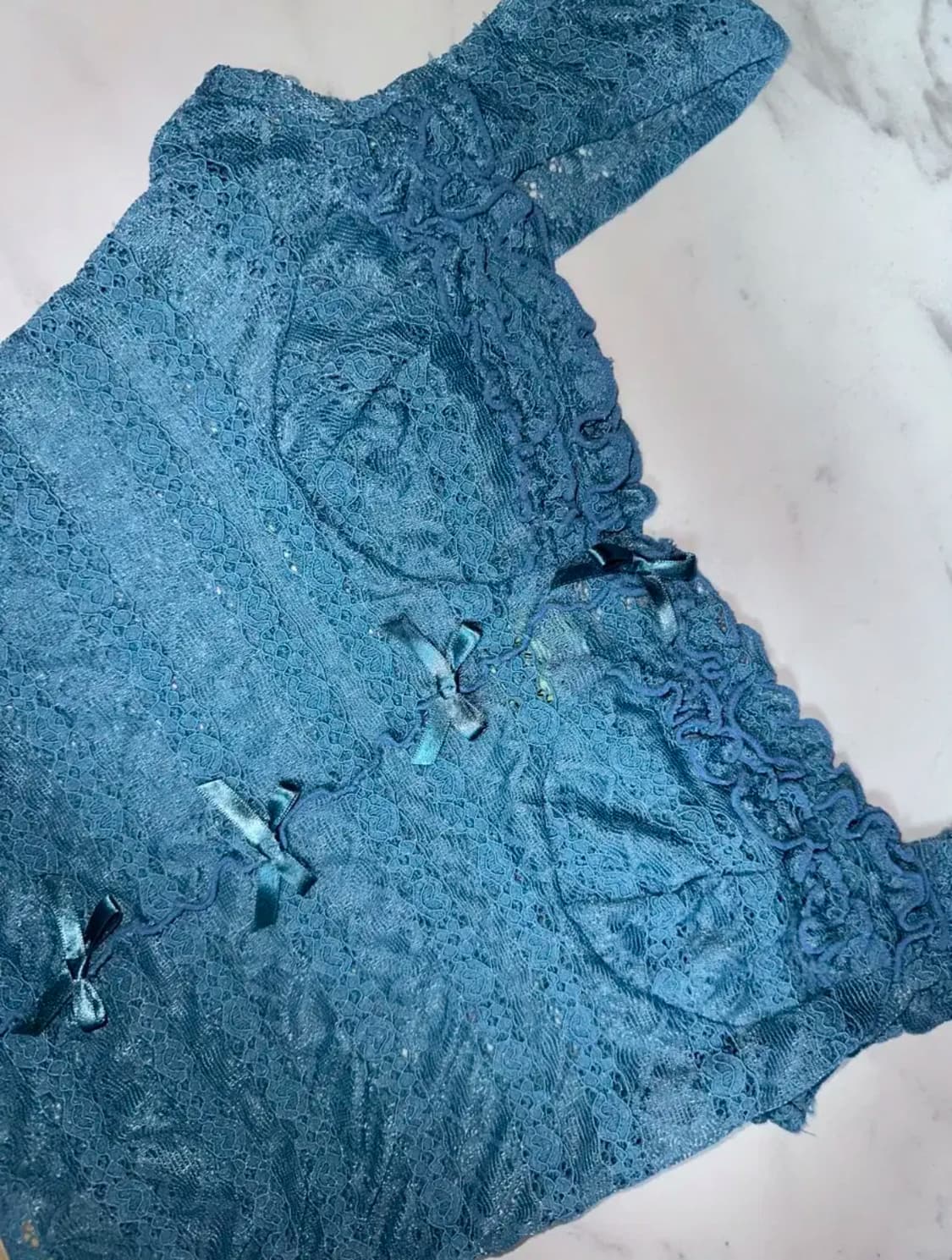 플리즈노팔로우 루비탑 블루 상품이미지1