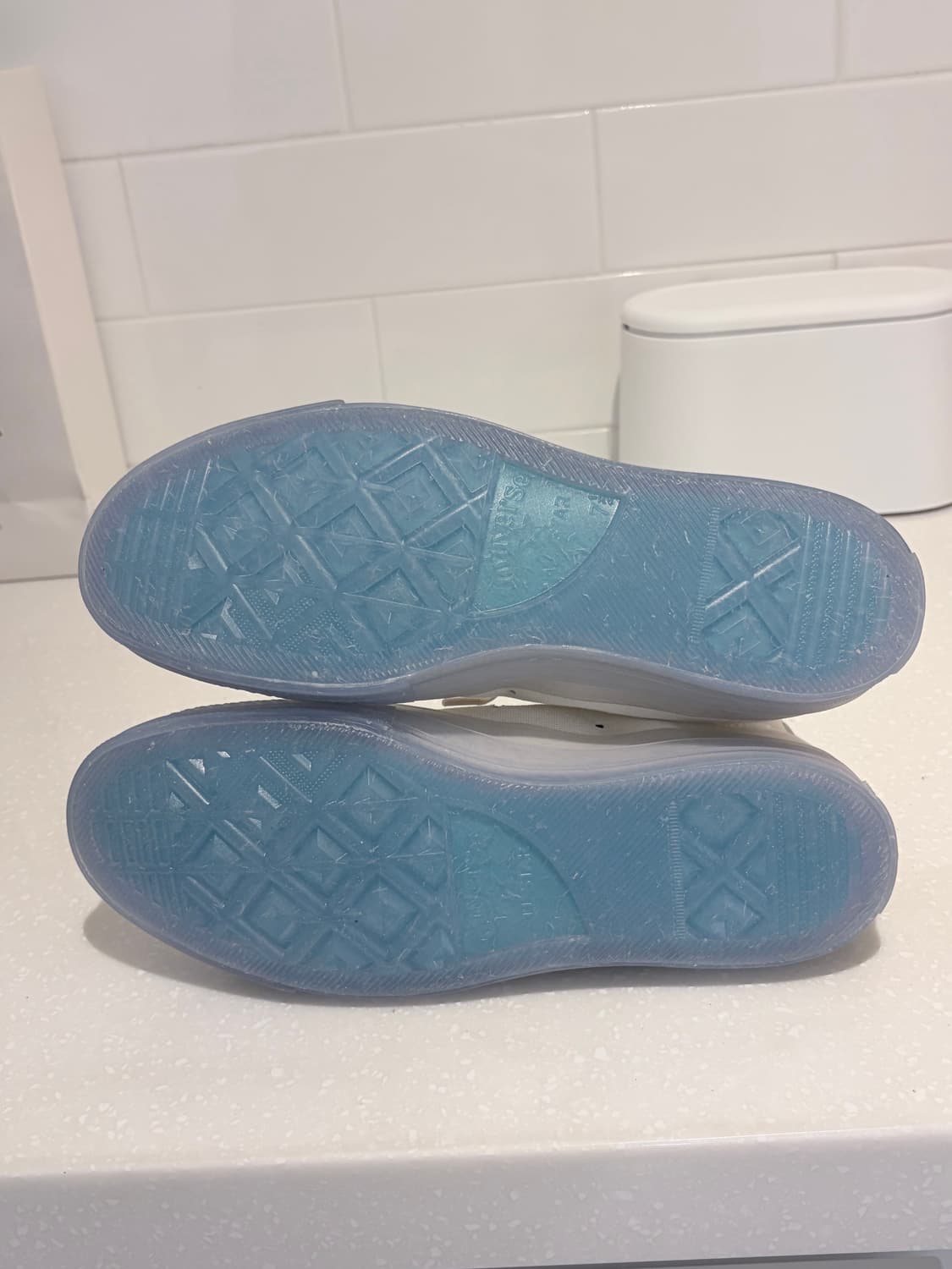 컨버스 척 70 하이 블랙/화이트 260 미착용 상품이미지5