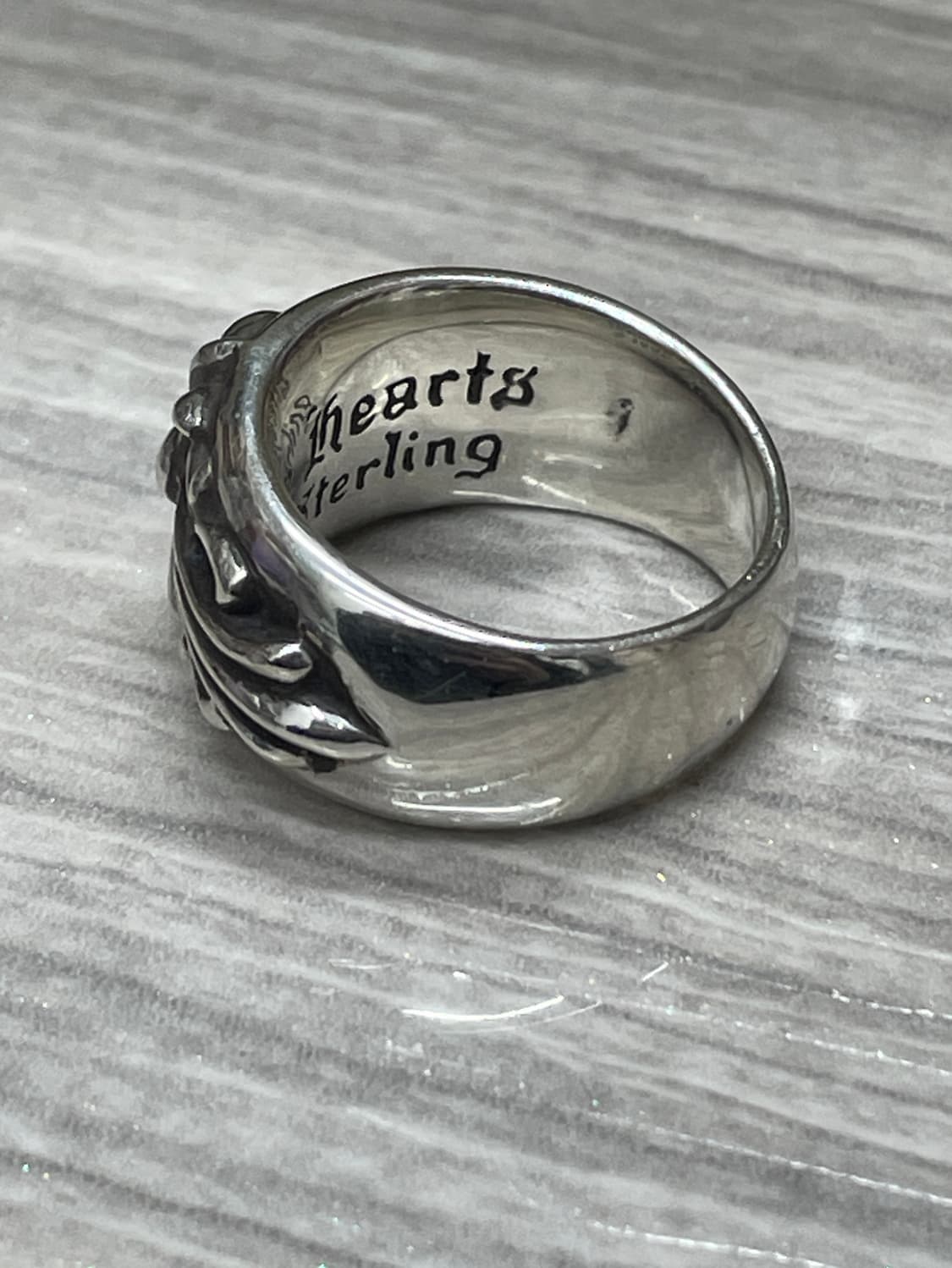 크롬하츠 플로랄 크로스링 (k16호) 상품이미지4