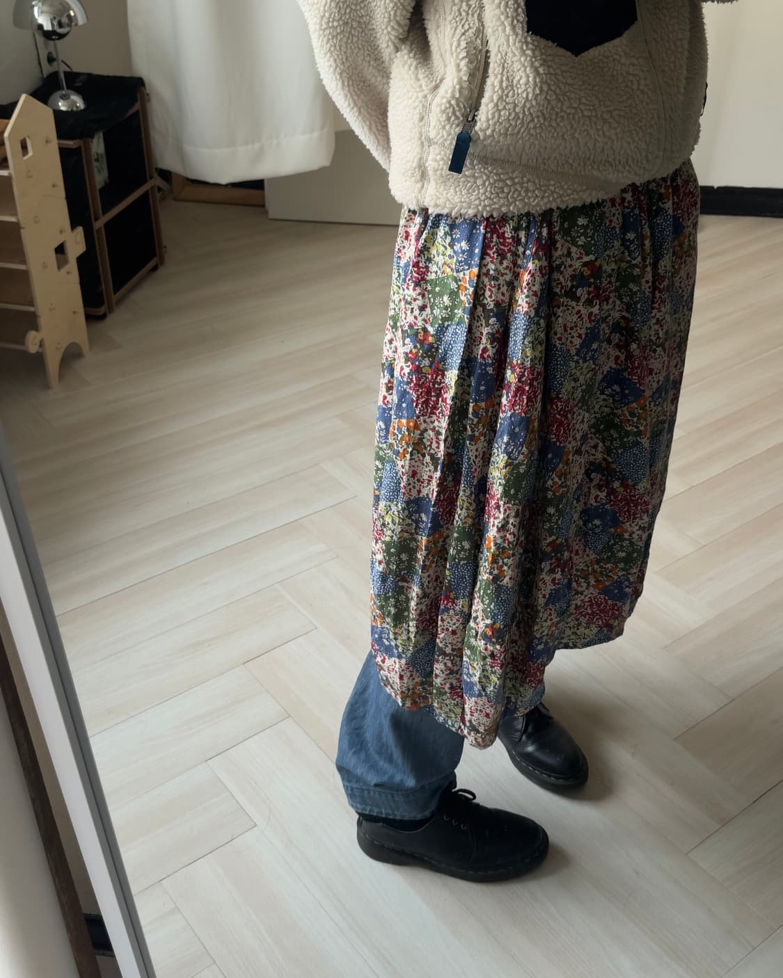 [TITICACA] Floral Patton Skirt 상품이미지8