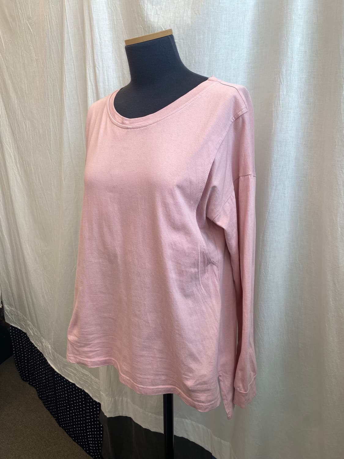 핑크 레이어 티셔츠(L) 상품이미지8