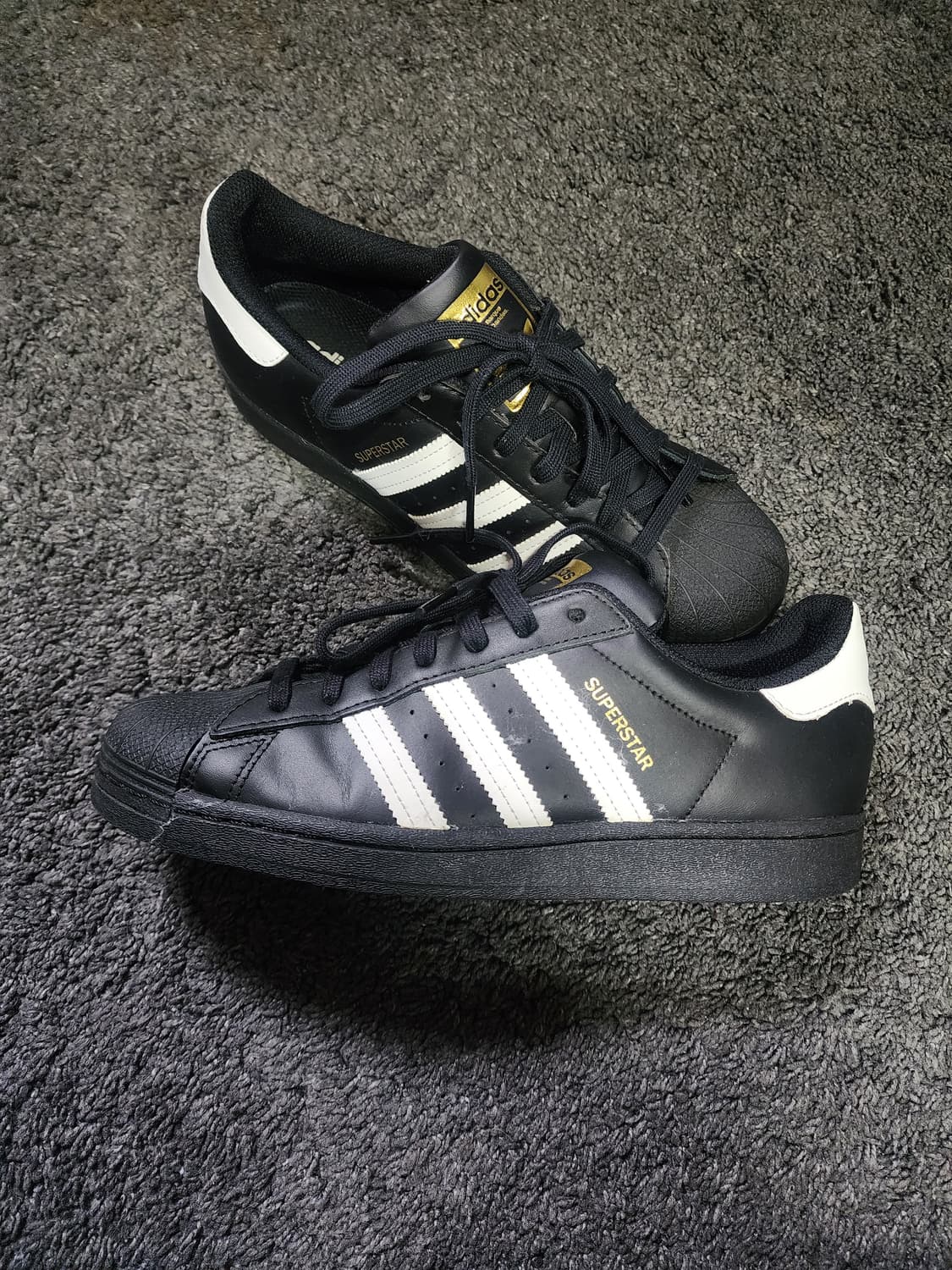 아디다스 슈퍼스타 검흰  265사이즈 상품이미지1