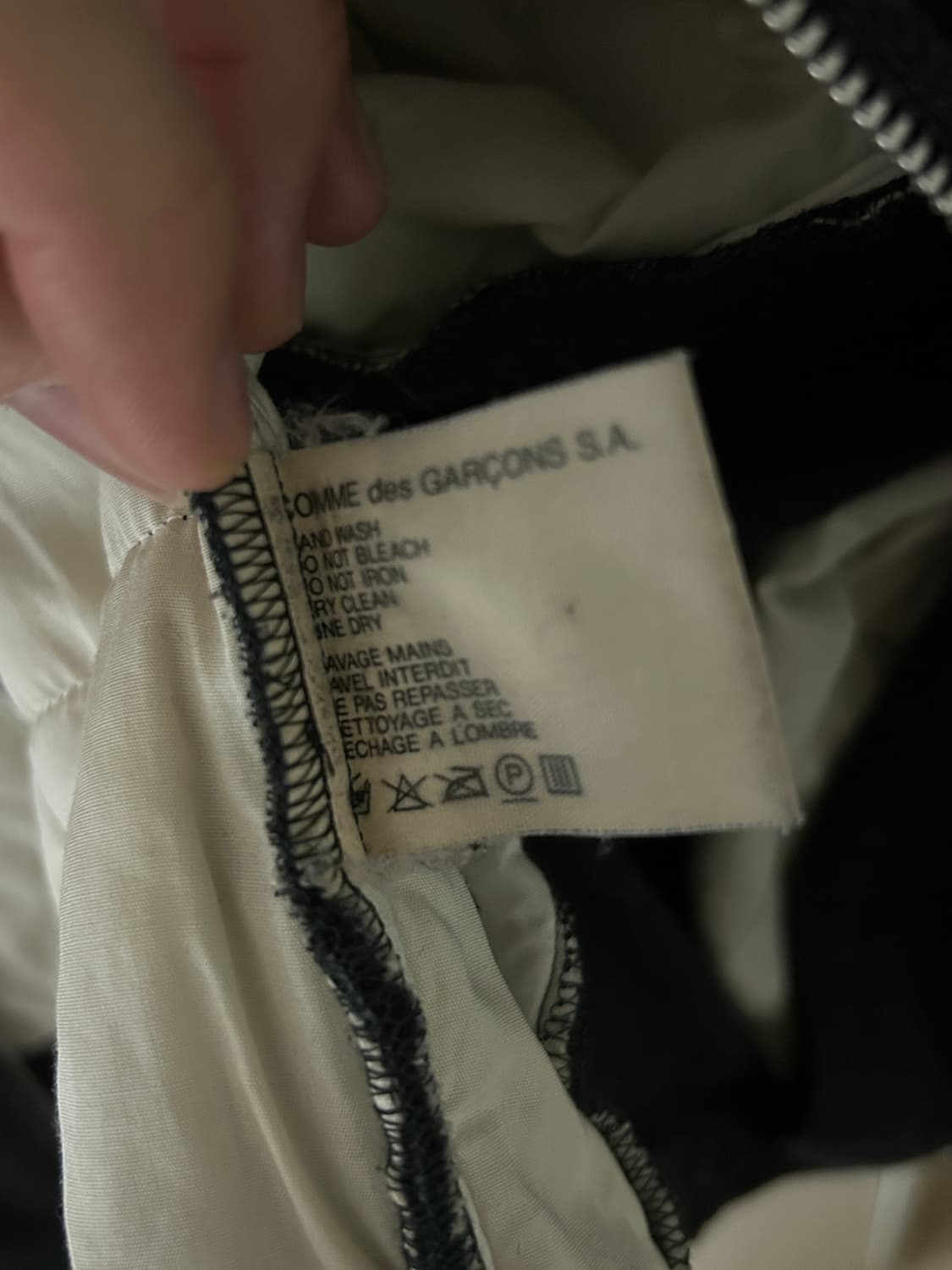 꼼데가르송 카라리스 집업 자켓 상품이미지9