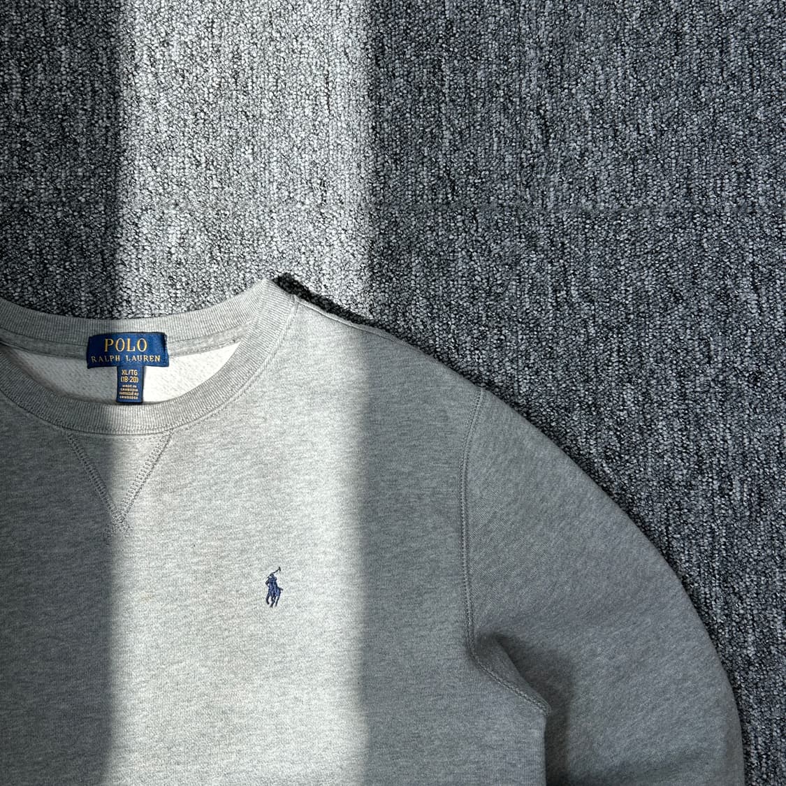 폴로 랄프로렌 그레이 스웻셔츠 맨투맨 상품이미지2