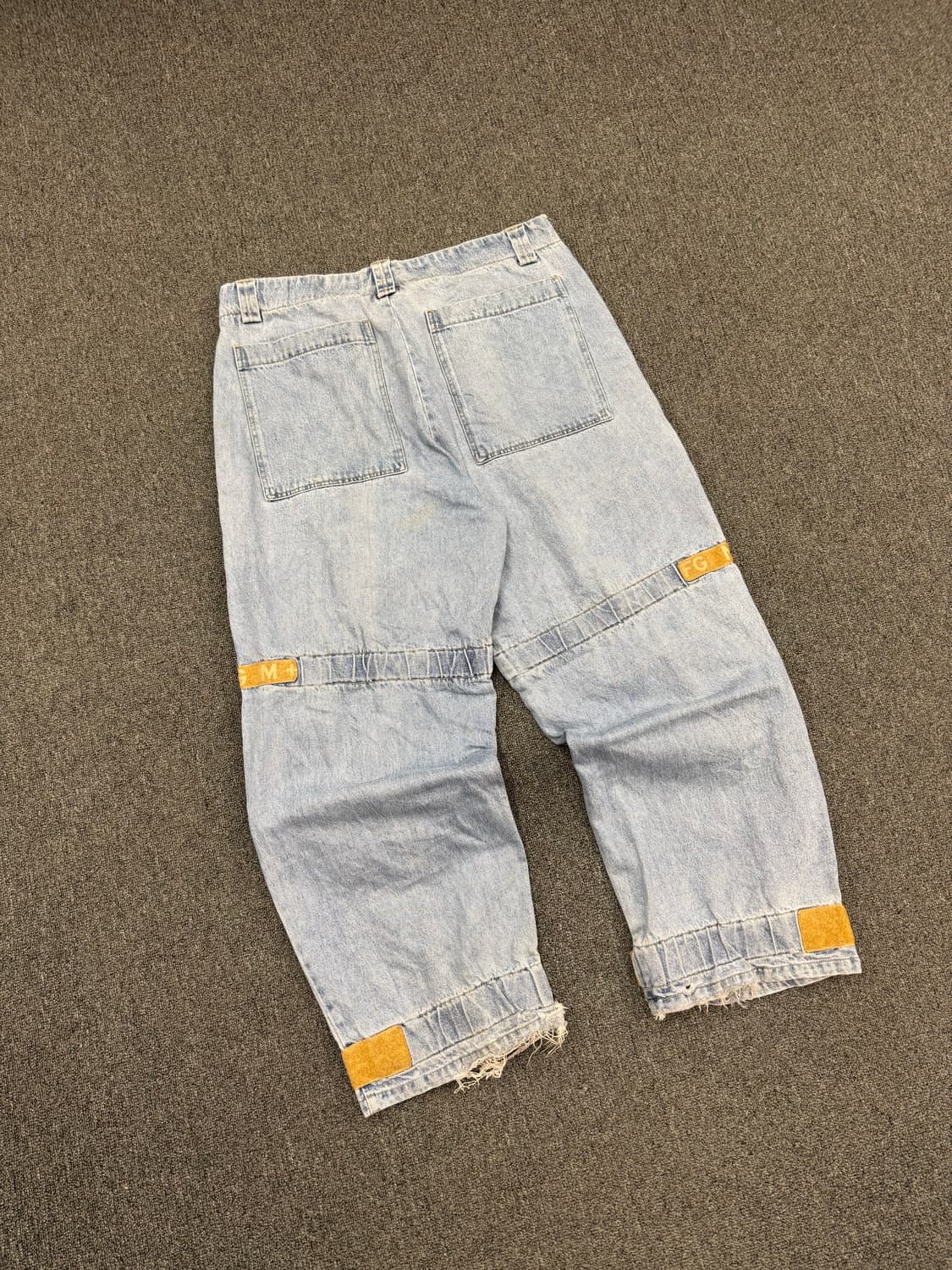 40)마리떼 프랑소와 저버 빈티지 Y2K 올드스쿨 힙합팬츠 상품이미지2