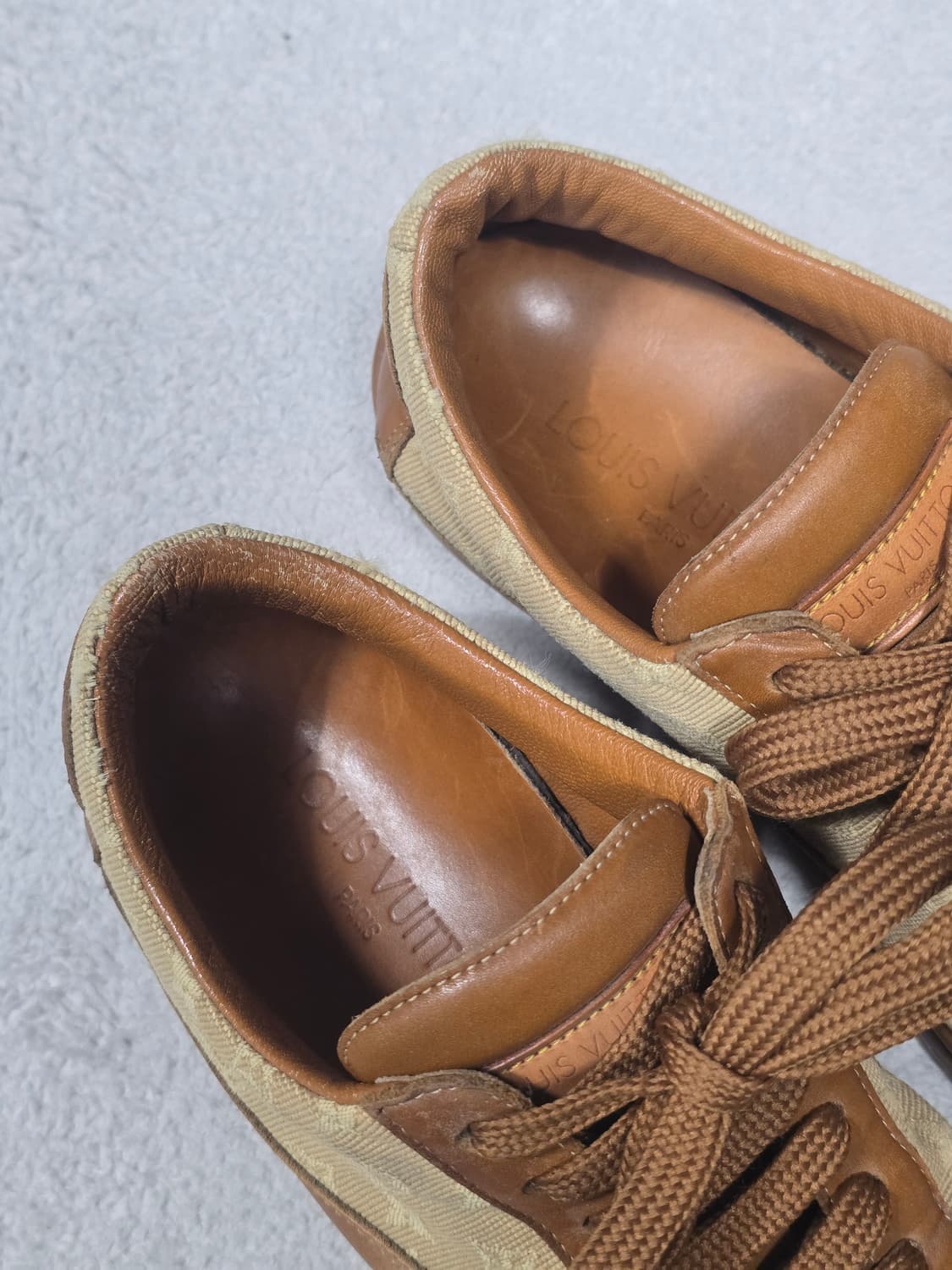 루이비통 모노그램 카멜 스니커즈 240 상품이미지4