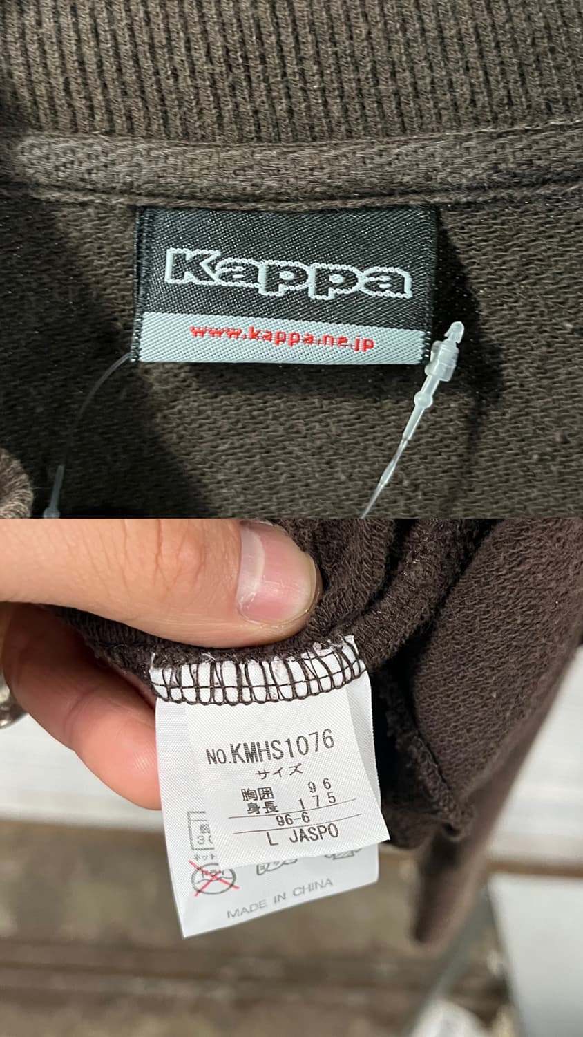 Kappa faded sweat zip up 상품이미지7