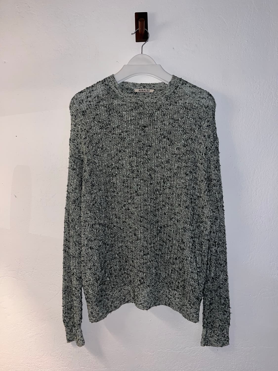Auralee 오라리 코튼 니트 상품이미지1
