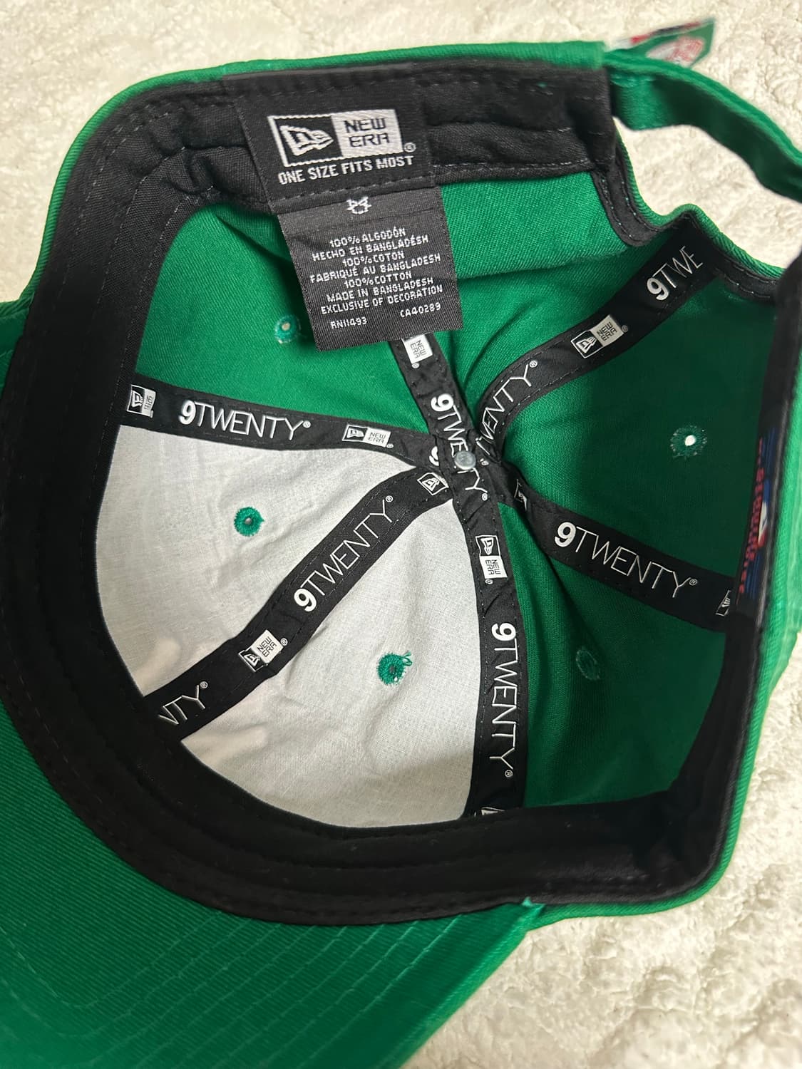 뉴에라 NY 그린 볼캡 상품이미지3