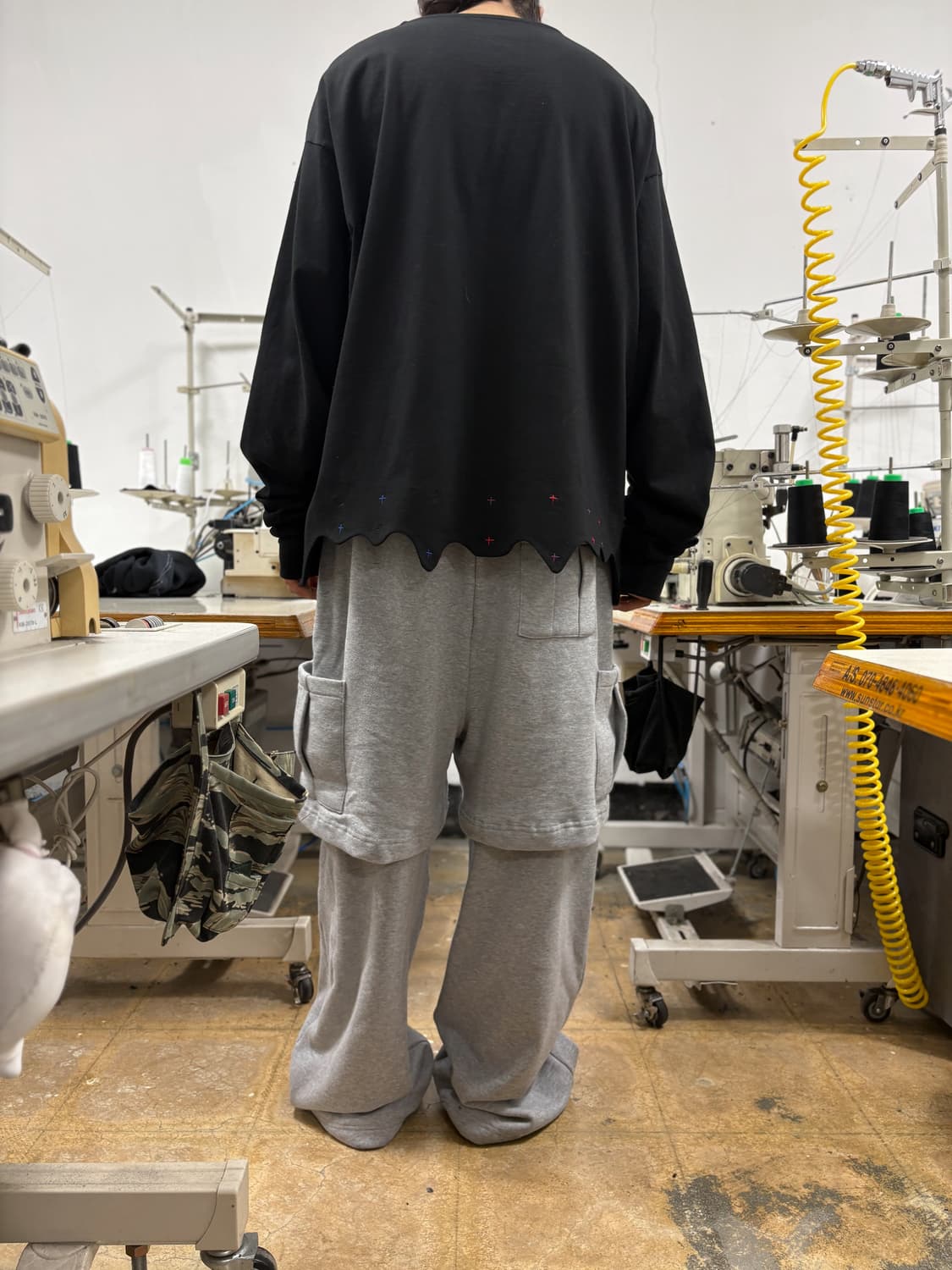 레이어드 스트럭처 스웻팬츠 v2 상품이미지3