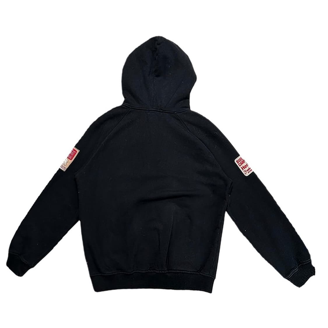 지프 패치 포켓 블랙 하프집업 후드티 95 M 상품이미지8