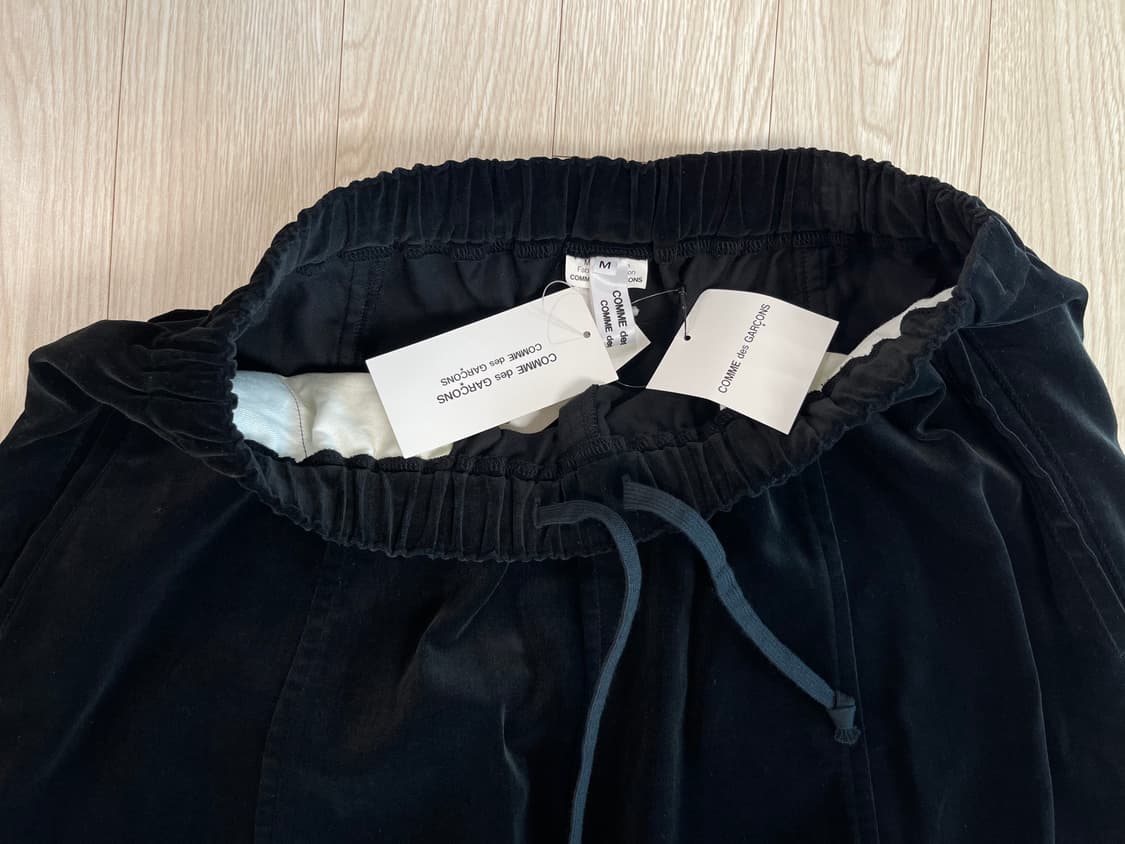 꼼데가르송 꼼데가르송 벨루어 슈퍼 사루엘 팬츠 AD2012 상품이미지4