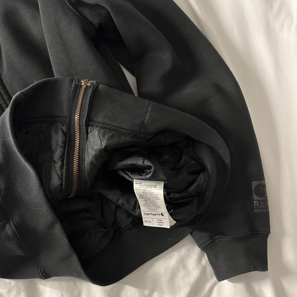 칼하트 누빔 후드집업 상품이미지4