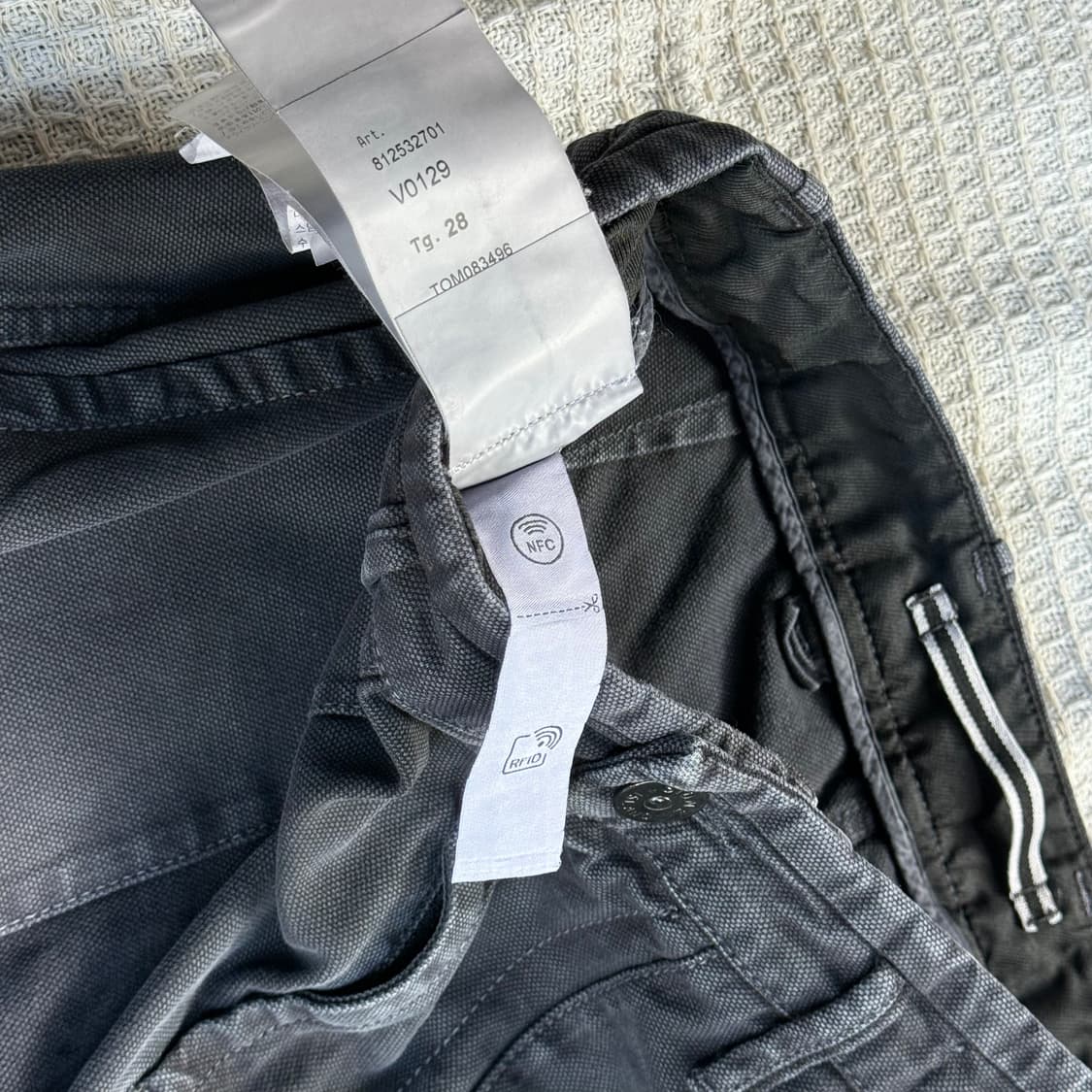 스톤아일랜드 빈티지 워싱 팬츠 상품이미지5