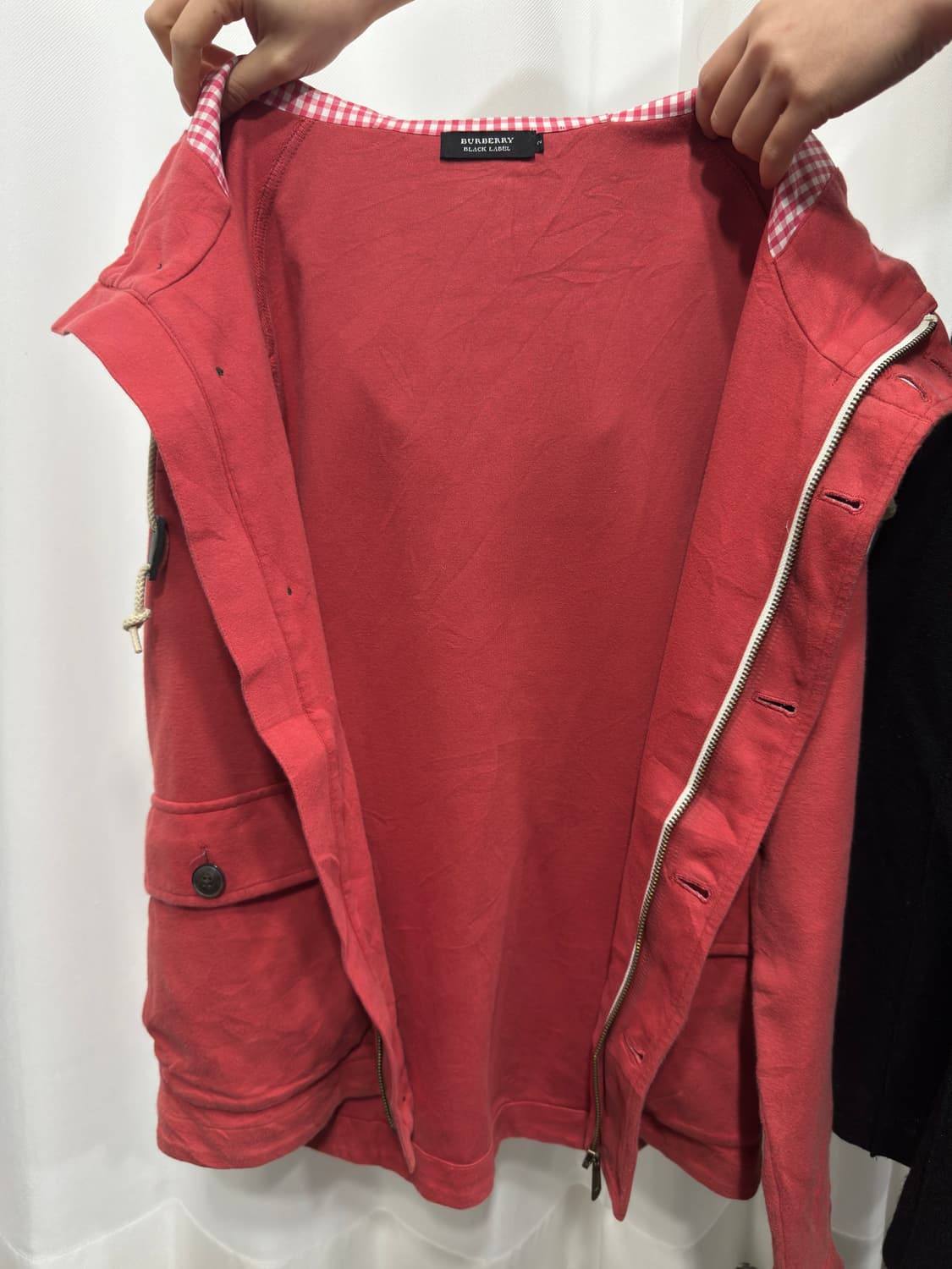 burberry blacklabel hood button jacket 상품이미지7