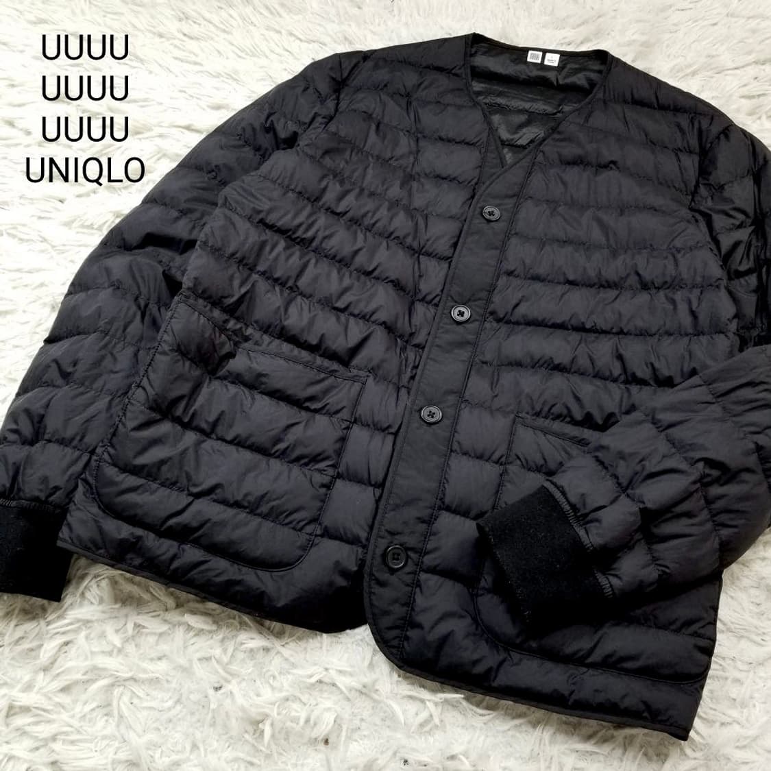 르메르 X 유니클로 16FW 봉태규 패딩 라이너 블랙 L 상품이미지1