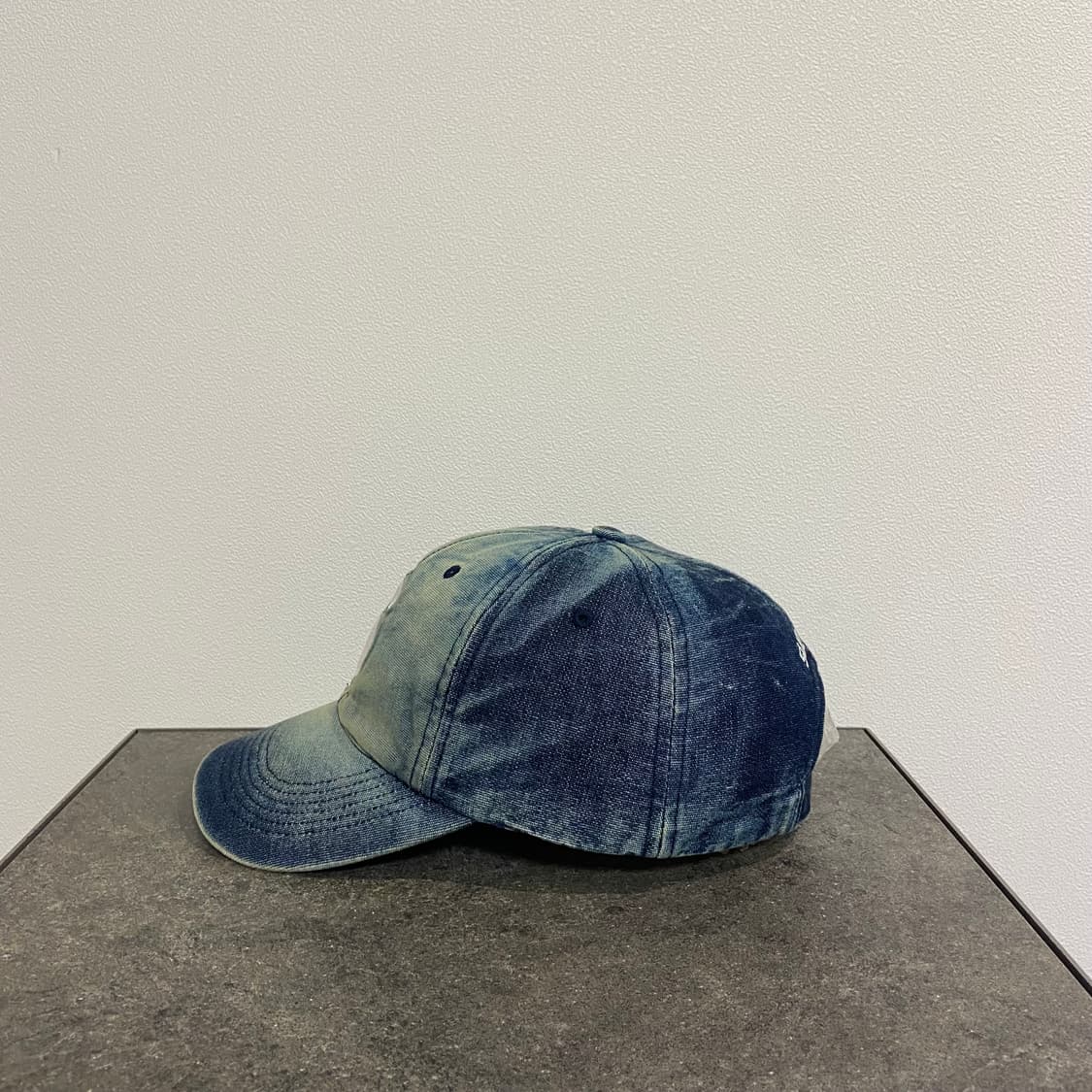 (OS) 슈프림 S로고 볼캡 모자 워시드 더티 데님 상품이미지2