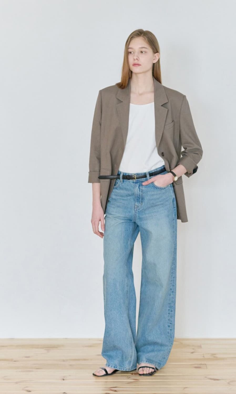 닐바이피 린넨자켓 상품이미지5