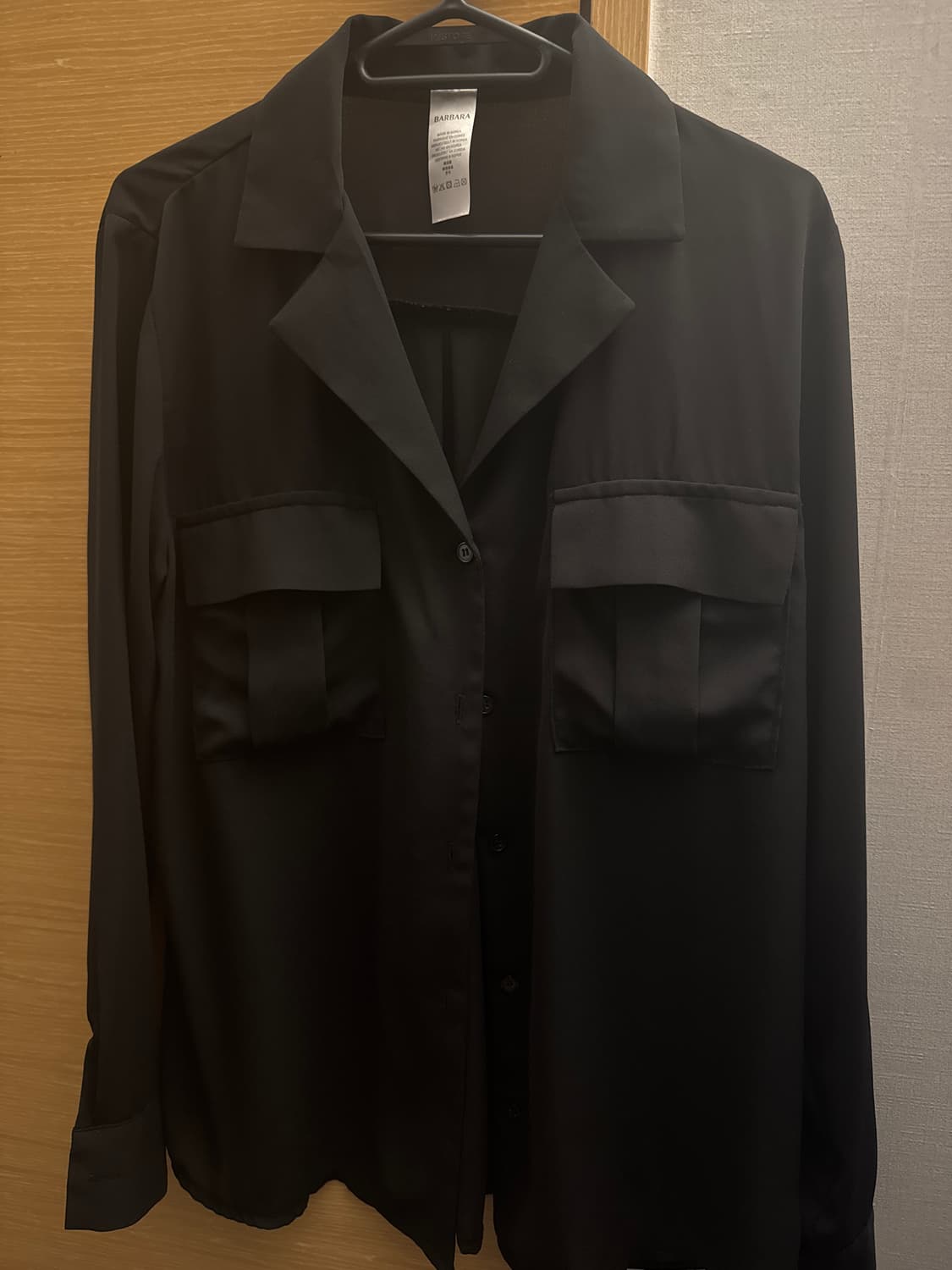 펑크 블랙 셔츠 상품이미지1