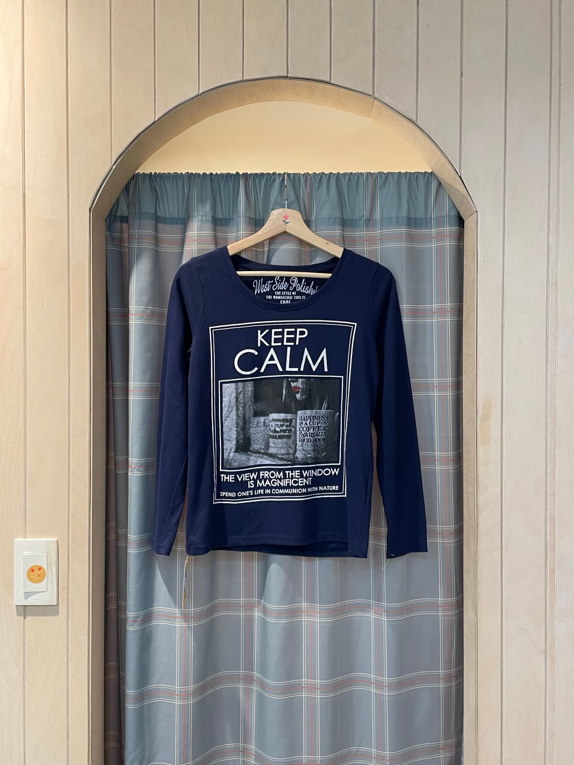 일본빈티지 Y2K keep calm 티셔츠 상품이미지1