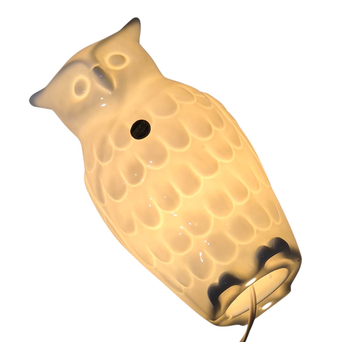 90s 이사벨레 올빼미 포셀린 아트 탁상 조명 상품이미지3