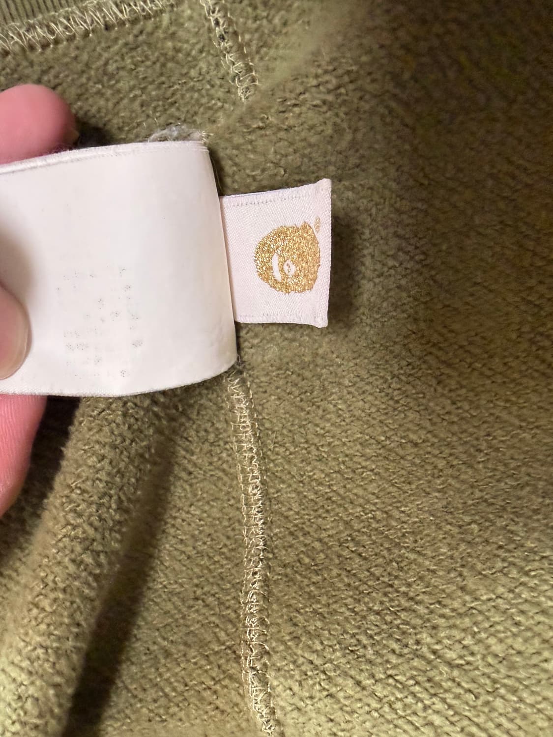 배이프 샤크후드 녹계L 상품이미지5