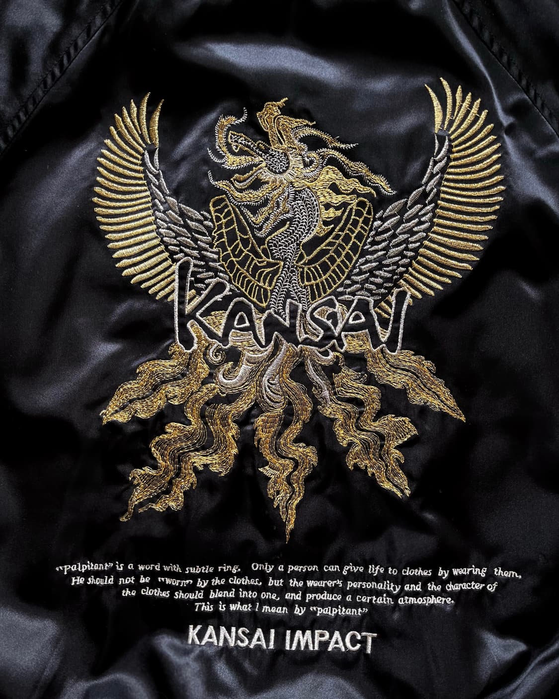 1980-90s KANSAI IMPACT Nylon Bomber JK 상품이미지8