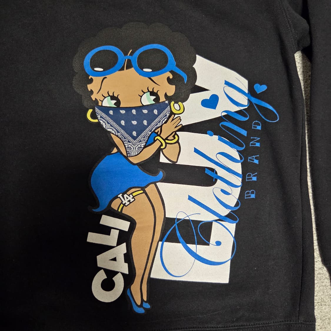 Standard Supply 빈티지 베티붑 기모 후드집업 L(100) 상품이미지6