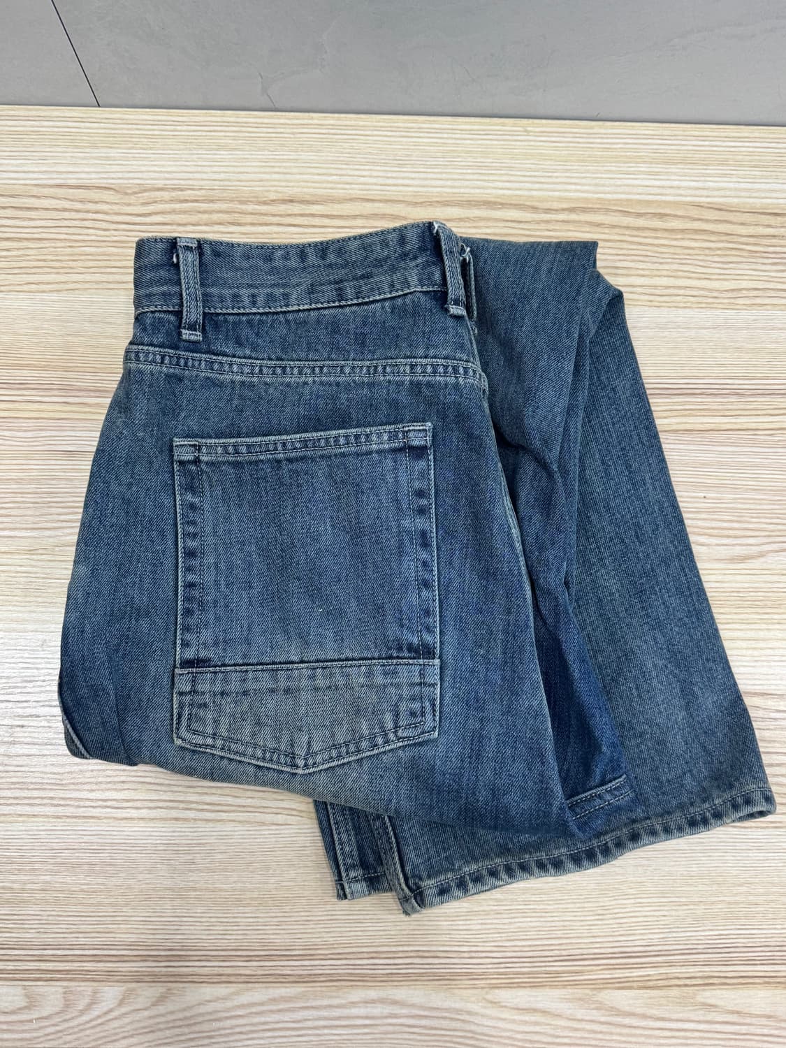 러프사이드 Drape Denim Pants Light Blue 상품이미지2