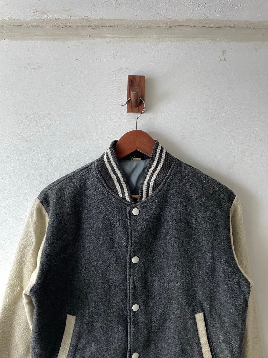 90's JPN Vintage Wool Gray Jacket 상품이미지1