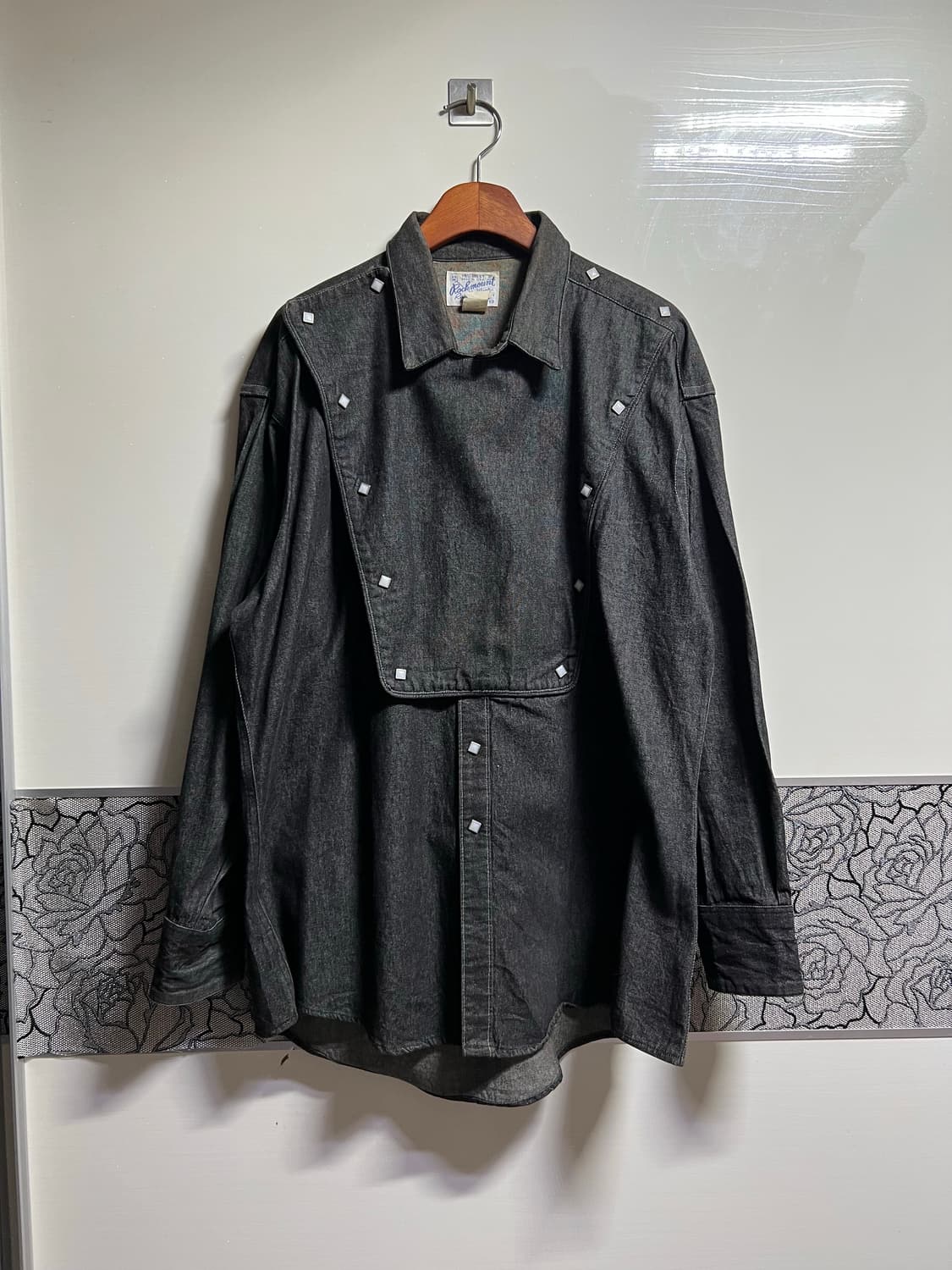 빈티지 락마운트 웨스턴 데님셔츠 상품이미지1