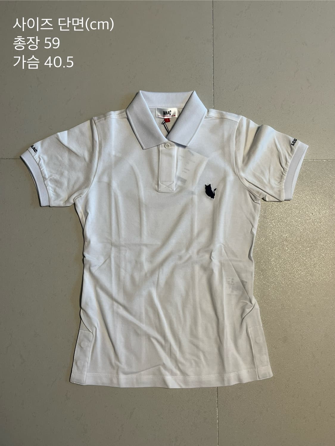 WAAC 럭키슈에뜨 콜라보 골프 폴로티 여성 상품이미지2