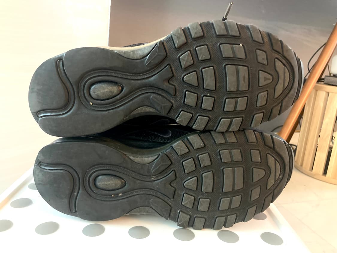 나이키 에어맥스97 트리플 블랙 다크 그레이 240-245 상품이미지6