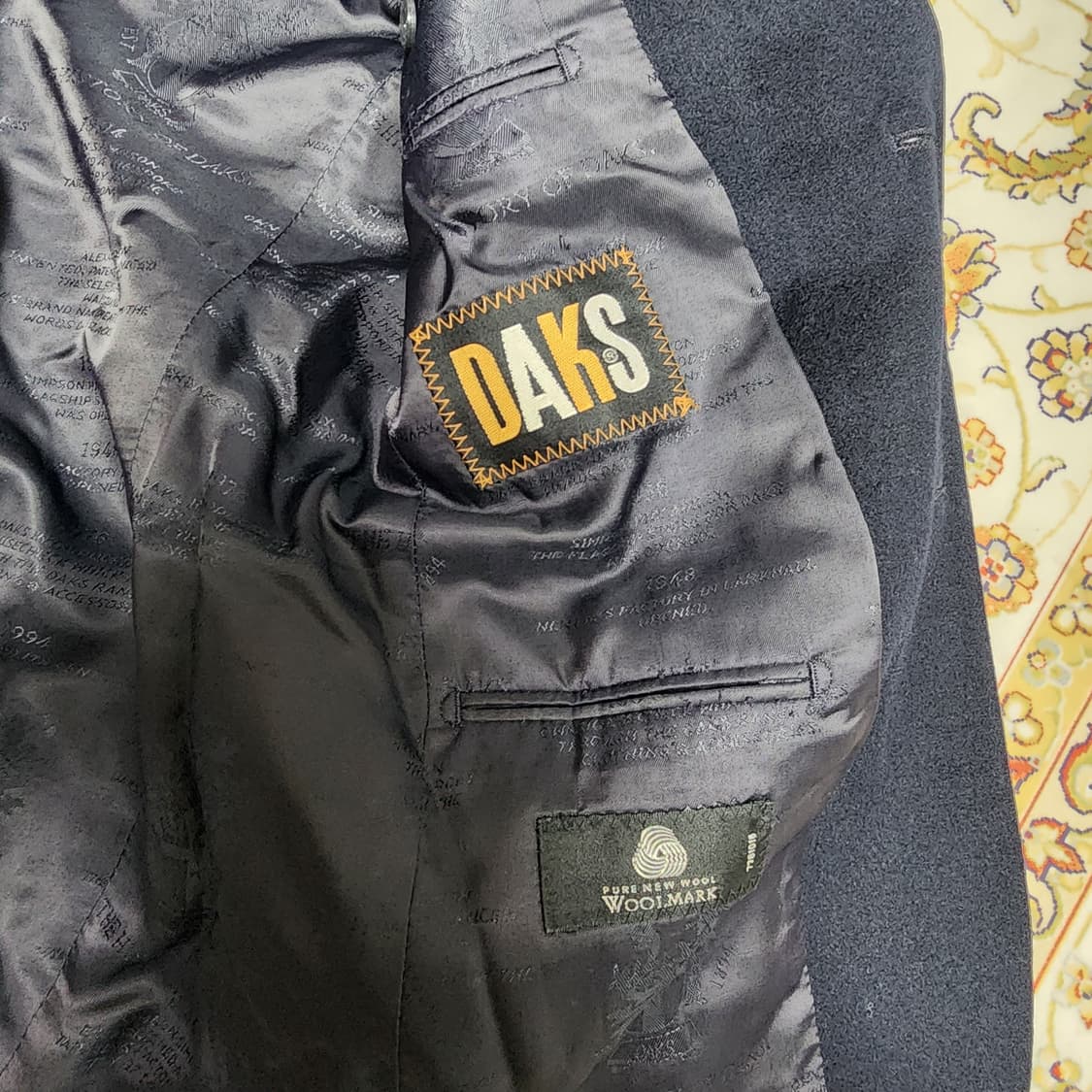 닥스 남성 울&캐시미어 코트 95 상품이미지4