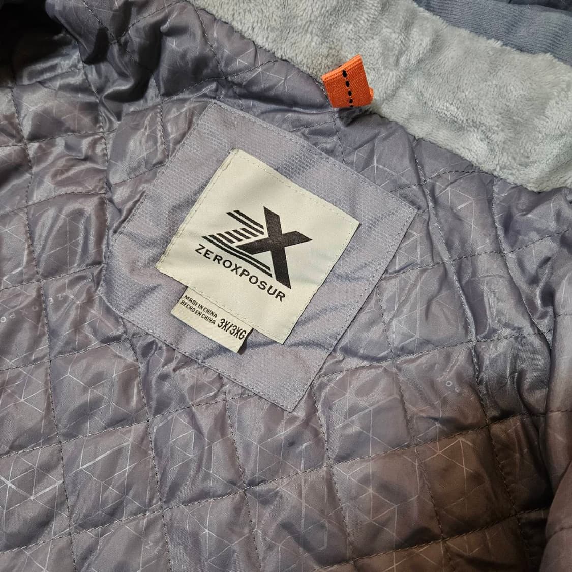 ZEROXPOSUR in USA 플리스 레이어드 누빔 패딩 바람막이  상품이미지9