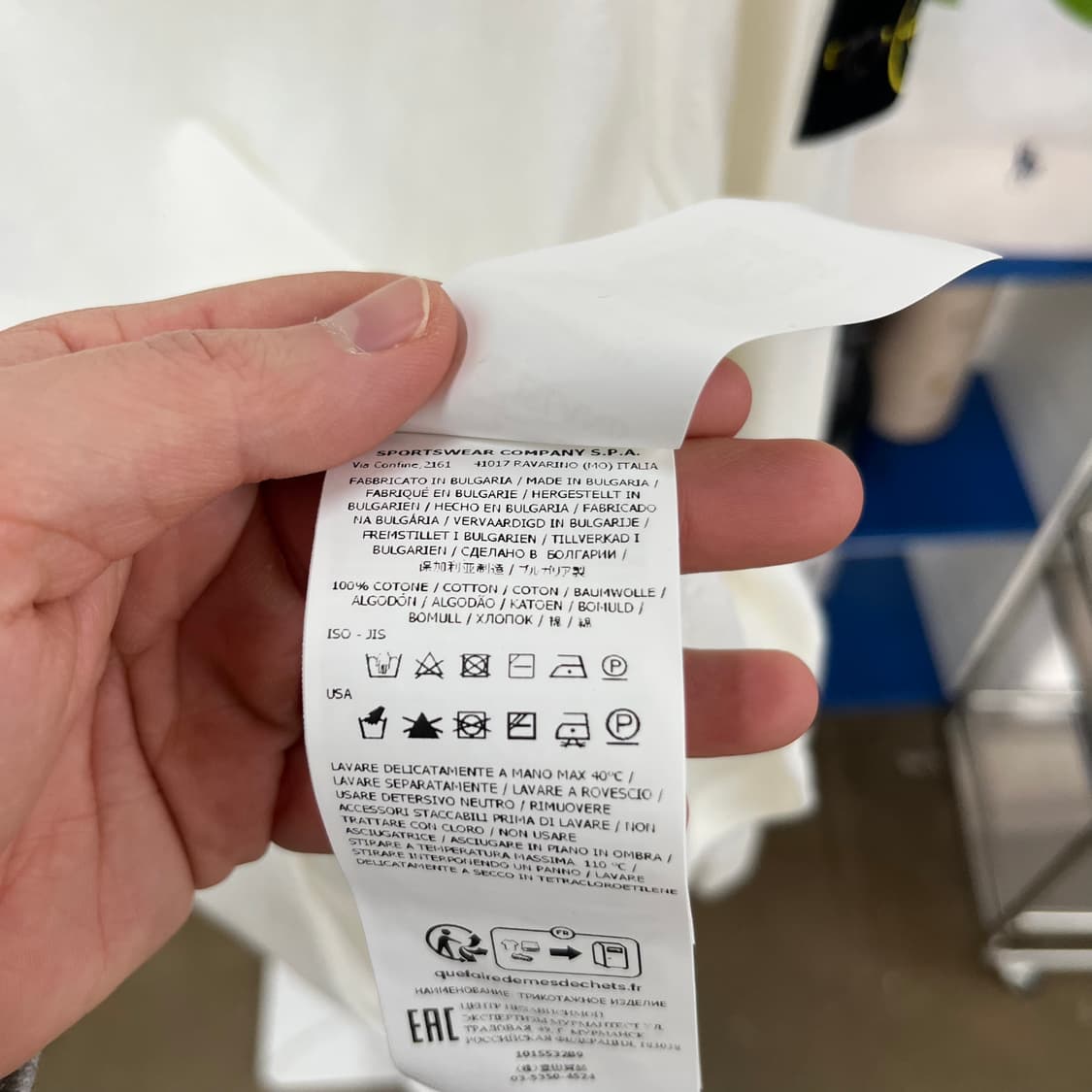 스톤아일랜드 코튼 크루넥 니트 S  상품이미지6