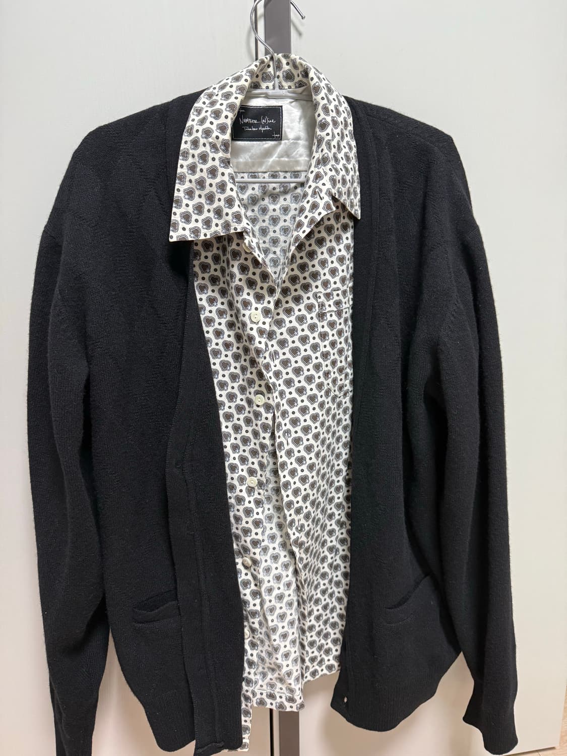 넘버나인 03aw 크라잉하트 셔츠 상품이미지2