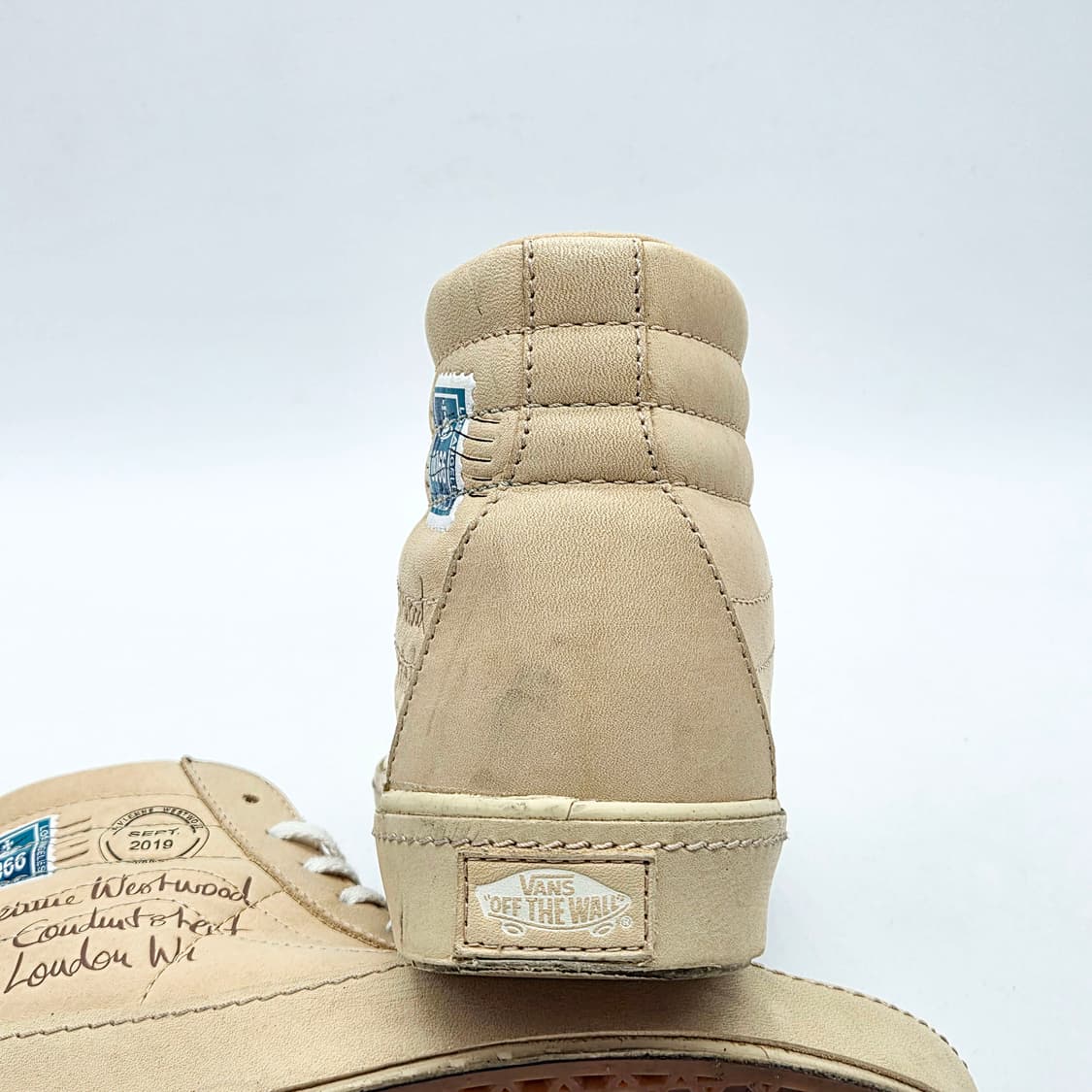 반스 X 비비안웨스트우드 스케이트하이 내츄럴 레더 (225) 상품이미지2