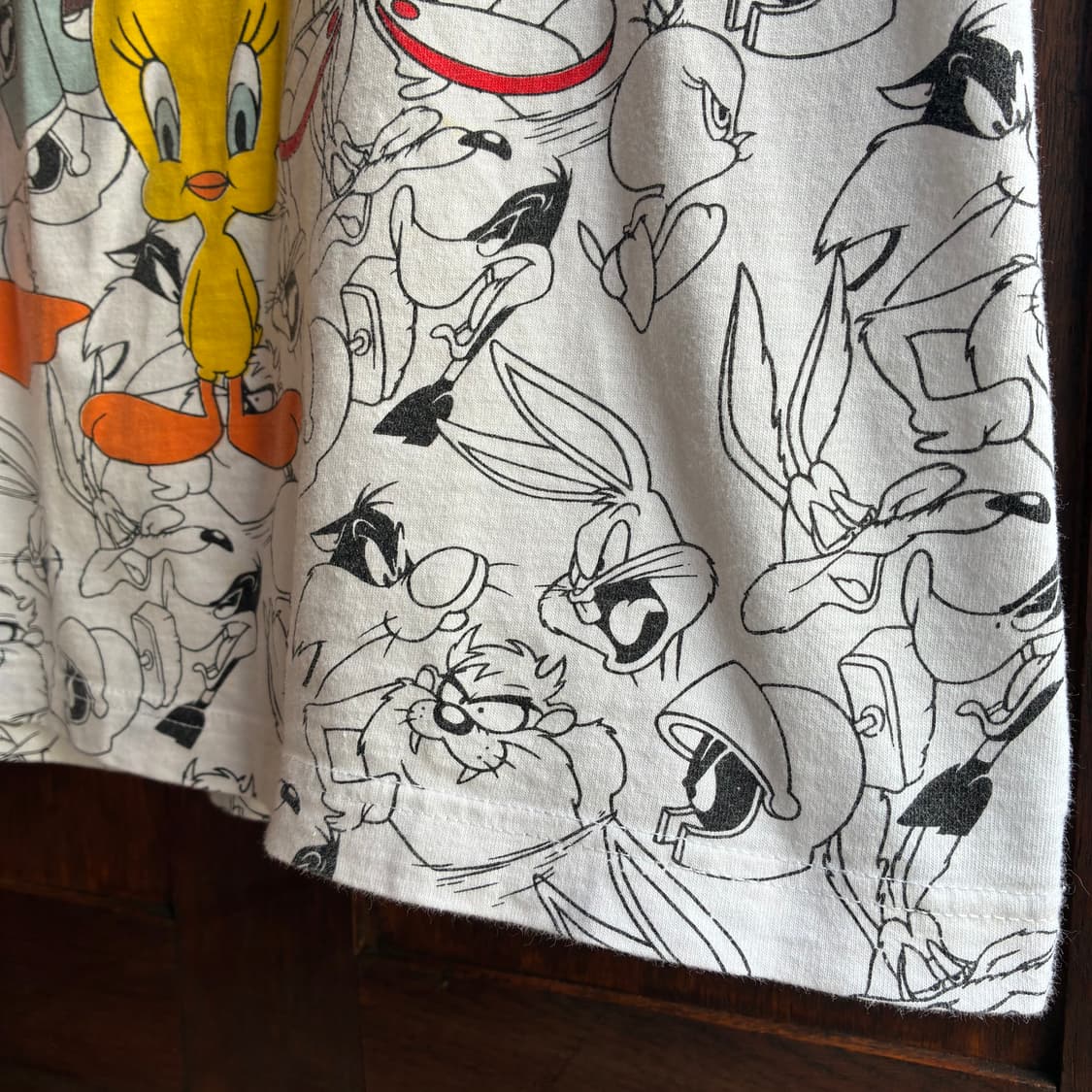90’s Looney Tunes All Over Print Tee 상품이미지5