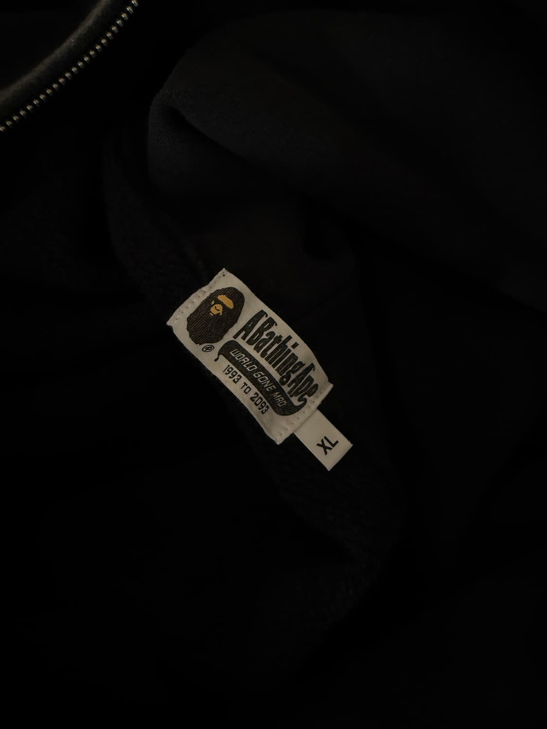 베이프 후드집업 XL 상품이미지5