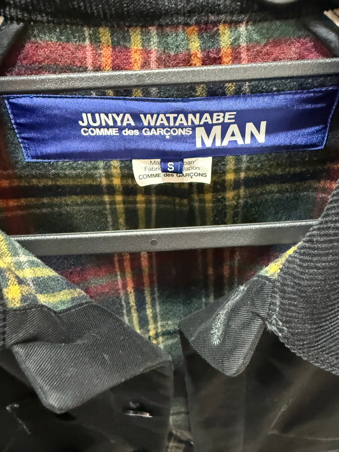 junyawatanabe man 스웨이드 패치 코트 상품이미지3