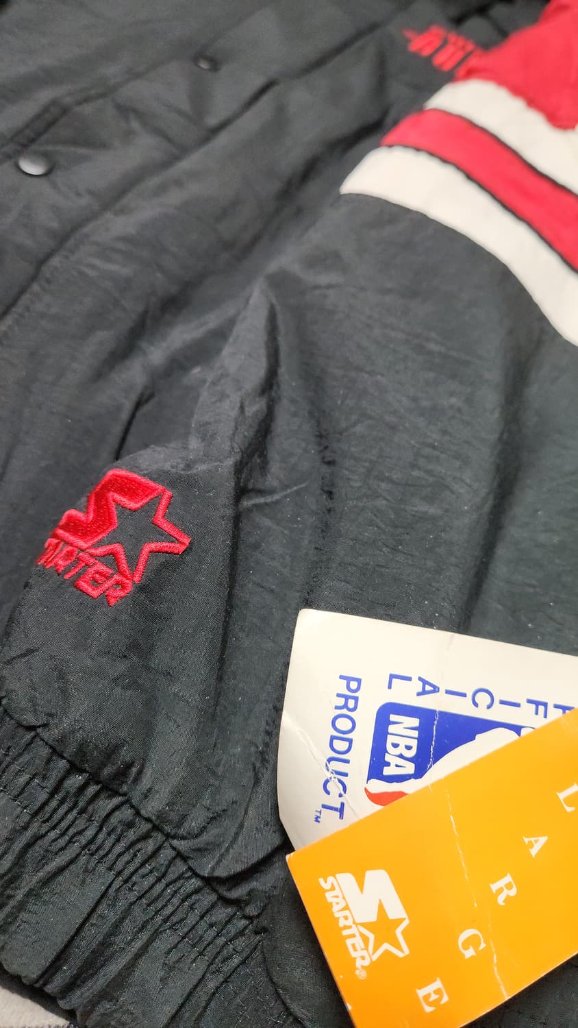 새상품 STARTER 90'S 시카고불스 패딩점퍼 XL업니다. 상품이미지5