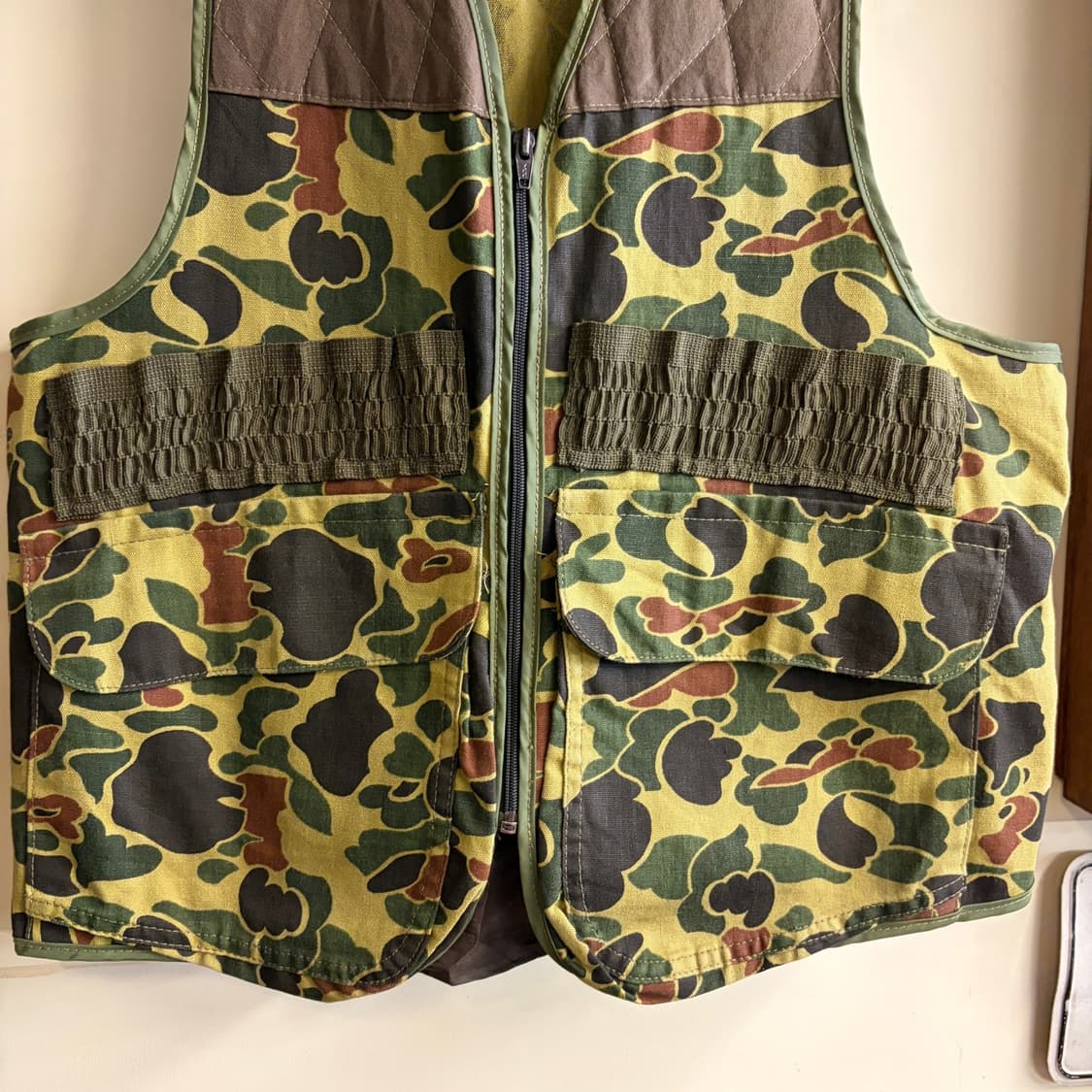 Vintage Duck Camo Hunting Vest 상품이미지3