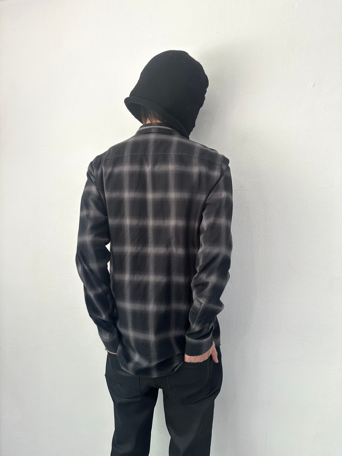 지방시 17AW 리카르도티시 멀티 지퍼 체크셔츠 상품이미지3