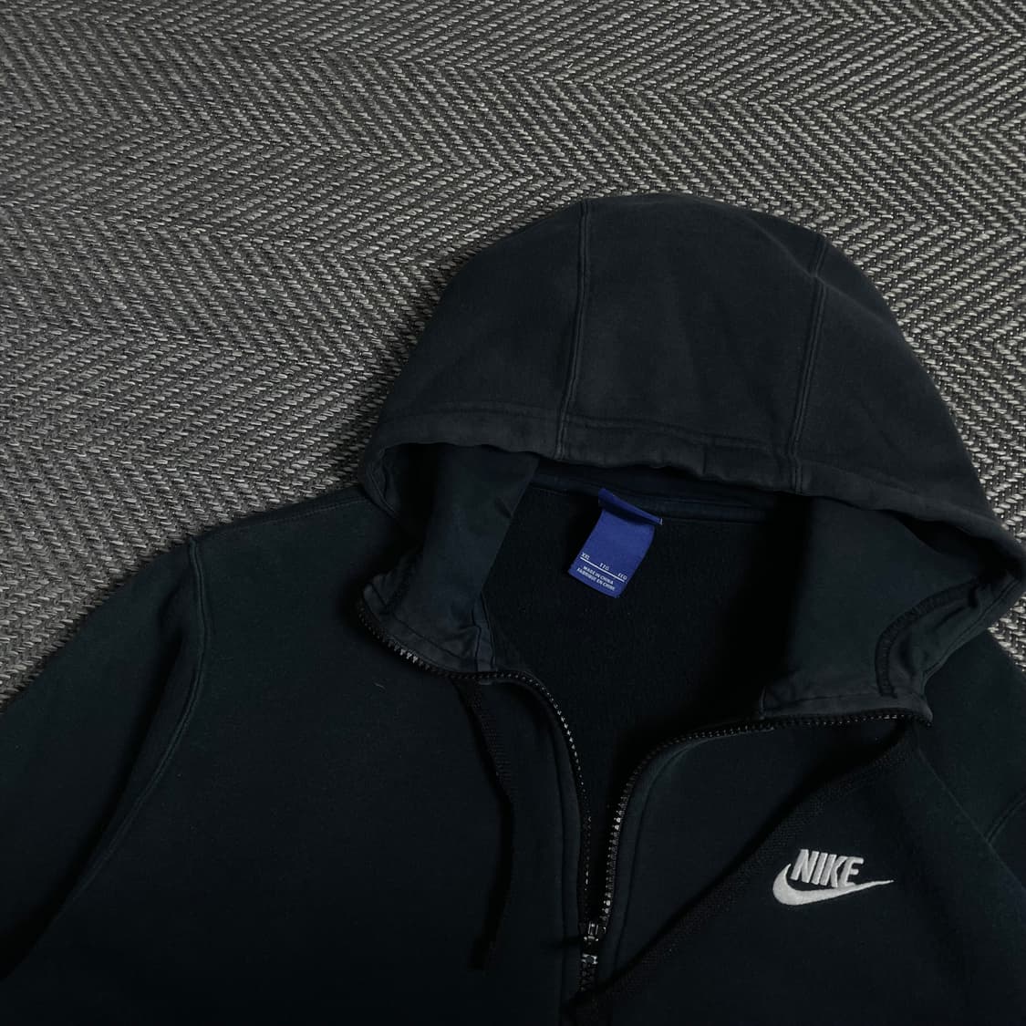 나이키 NSW 네이비 스웻 후드집업y 4924 상품이미지6