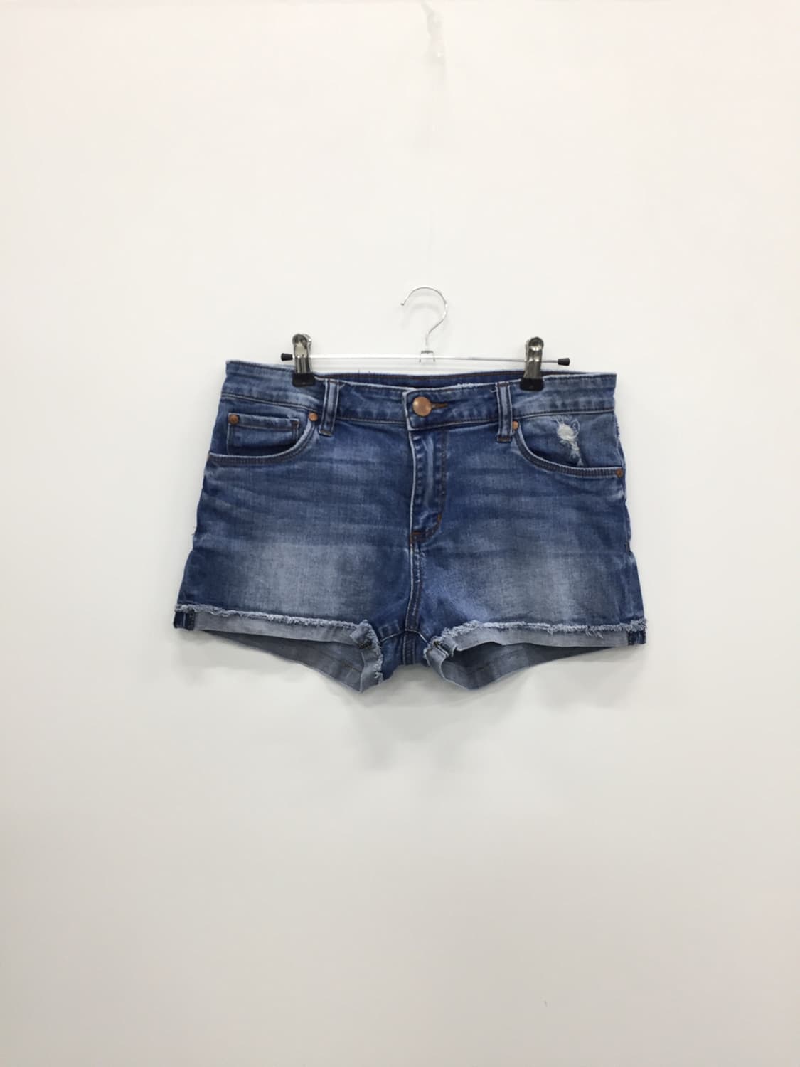 Vintage 'See Thru Soul' Denim Shorts 상품이미지3