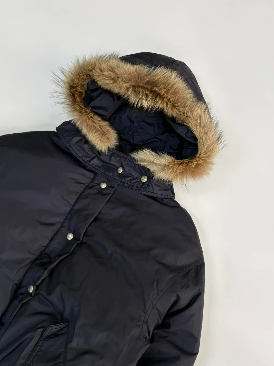 시스템 한섬 후드 퍼 푸퍼 패딩 상품이미지7