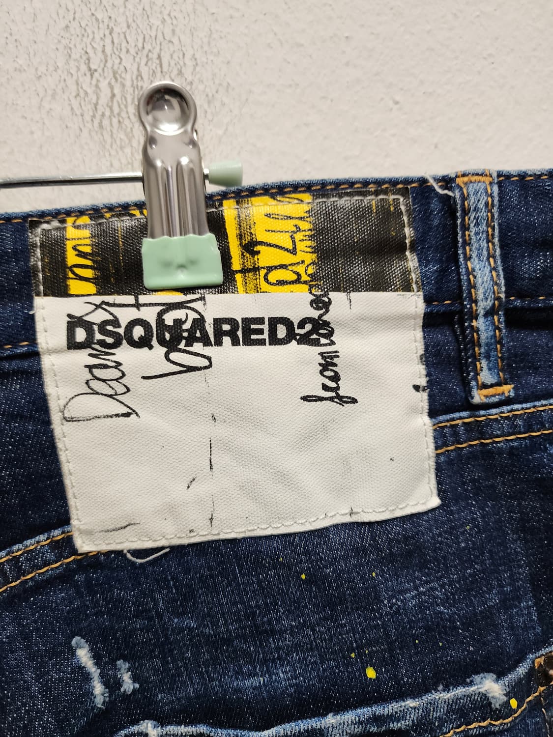 DSQUARED2 데님 반바지 데미지 워싱 상품이미지4